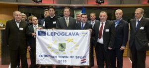 Delegacija Grada Lepoglave s priznanjem ACES Europe.